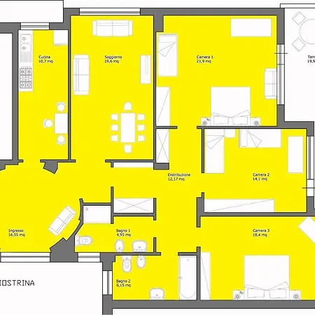 梵德卡若里斯露台公寓 *